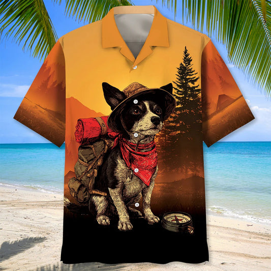 Unijames Camping Buddy Mountain Hawaiian Shirt