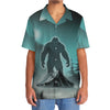 Unijames Mysterious Bigfoot At Campsite Hawaiian Shirt