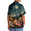 Unijames Camping Bigfoot Bear Sloth Flamingo Hawaiian Shirt