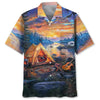 Unijames Vintage Camper Art Hawaiian Shirt