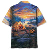 Unijames Vintage Camper Art Hawaiian Shirt