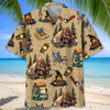 Unijames Bigfoot Camping Vintage Hawaiian Shirt