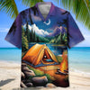 Unijames Campfire Vintage Art Hawaiian Shirt