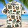 Unijames Alien And Bigfoot Camping Hawaiian Shirt