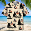 Unijames Bigfoot Camping USA Vintage Hawaiian Shirt
