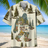 Unijames Vintage Bigfoot Camping Site Hawaiian Shirt