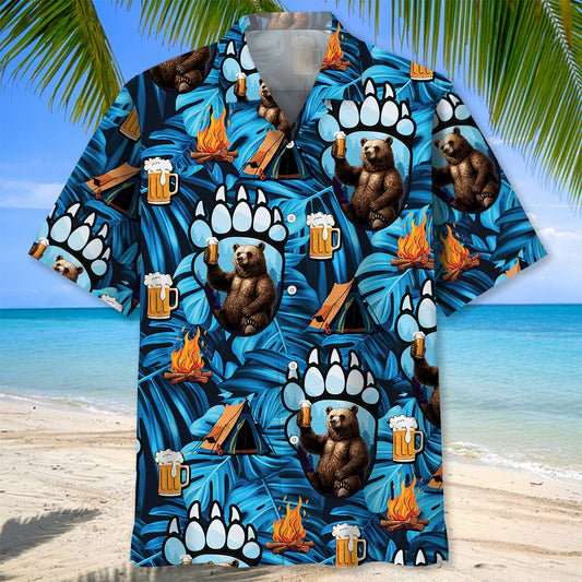 Unijames I Don't Always Drink When I'm Camping Hawaiian Shirt