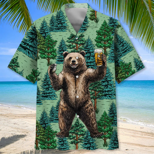Unijames I Don't Need Therapy I Just Need To Go Camping Hawaiian Shirt