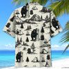 Unijames Vintage Camping Hawaiian Shirt
