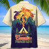 Unijames Campfire Peace Life Vintage Hawaiian Shirt