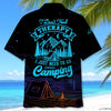 Unijames Camping I Don't Need Therapy Hawaiian Shirt