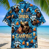 Unijames I Don't Always Drink When I'm Camping Hawaiian Shirt