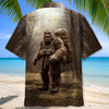 Unijames Bigfoot Camping In The Wild Hawaiian Shirt