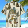 Unijames Vintage Bigfoot Camping Site Hawaiian Shirt