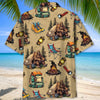 Unijames Bigfoot Camping Vintage Hawaiian Shirt