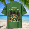Unijames Camping Is A-Maze-Ing Hawaiian Shirt