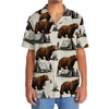 Unijames Bear Camping Vintage Hawaiian Shirt