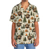 Unijames Cool Bear Camping Hawaiian Shirt