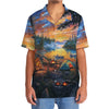Unijames Campfire Vintage Painting Hawaiian Shirt