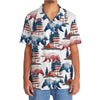 Unijames Bear Camping USA Vintage Hawaiian Shirt