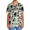 Unijames Vintage Camping Hawaiian Shirt