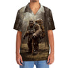 Unijames Bigfoot Camping In The Wild Hawaiian Shirt