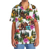Unijames Bigfoot Camping Tropical Hawaiian Shirt