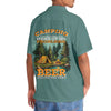Unijames Camping Solves Most Of My Problems Beer Solves The Rest Hawaiian Shirt
