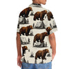 Unijames Bear Camping Vintage Hawaiian Shirt