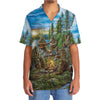 Unijames Camping In The Wild Vintage Art Hawaiian Shirt