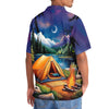 Unijames Campfire Vintage Art Hawaiian Shirt