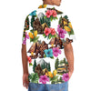 Unijames Bigfoot Camping Tropical Hawaiian Shirt