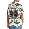 Unijames Camping Bigfoot Husband and Wife Hawaiian Shirt