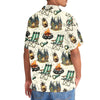 Unijames Alien And Bigfoot Camping Hawaiian Shirt