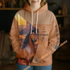 UniJames Personalized Love Horse Desert Canyon Western 3D Hoodie