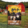 Uni Hereford Farming Customized Name 3D Flag
