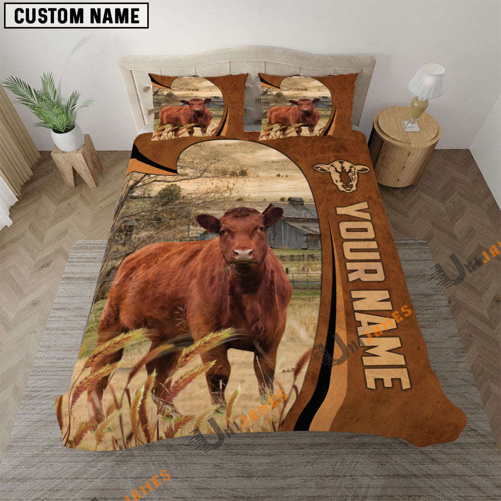 Uni Personalized Name Farming Bedding Set
