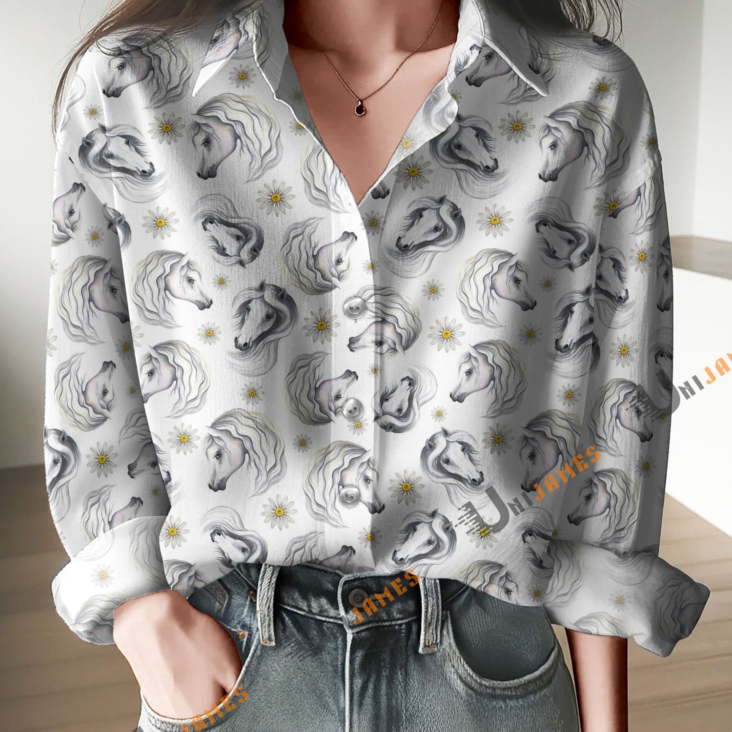 Print Casual Long Sleeve Comfortable Shirt