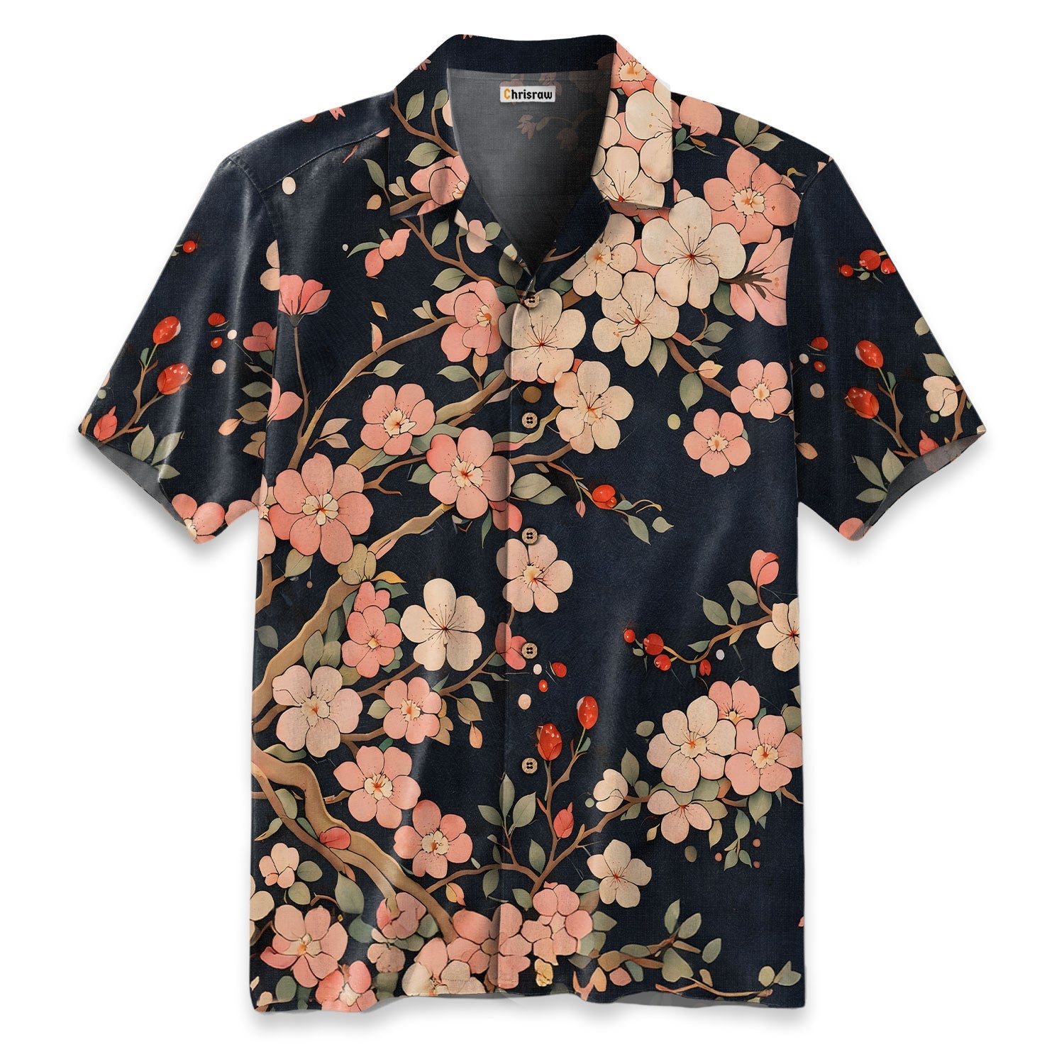 Blooming Sakura Hawaiian Shirt