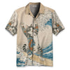 Cat Surfing Hawaiian Shirt