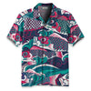 Colorful Japanese Koinobori Hawaiian Shirt
