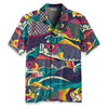 Colorful Japanese Koinobori Hawaiian Shirt