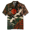 Cranes of Edo Hawaiian Shirt