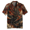 Crimson Storm Dragon Hawaiian Shirt