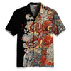 Octopus with Flowers and Clouds Hawaiian Shirt