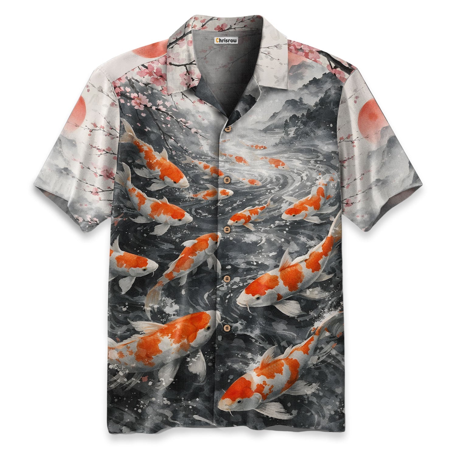 Dance Of The Koi Hawaiian Shirt