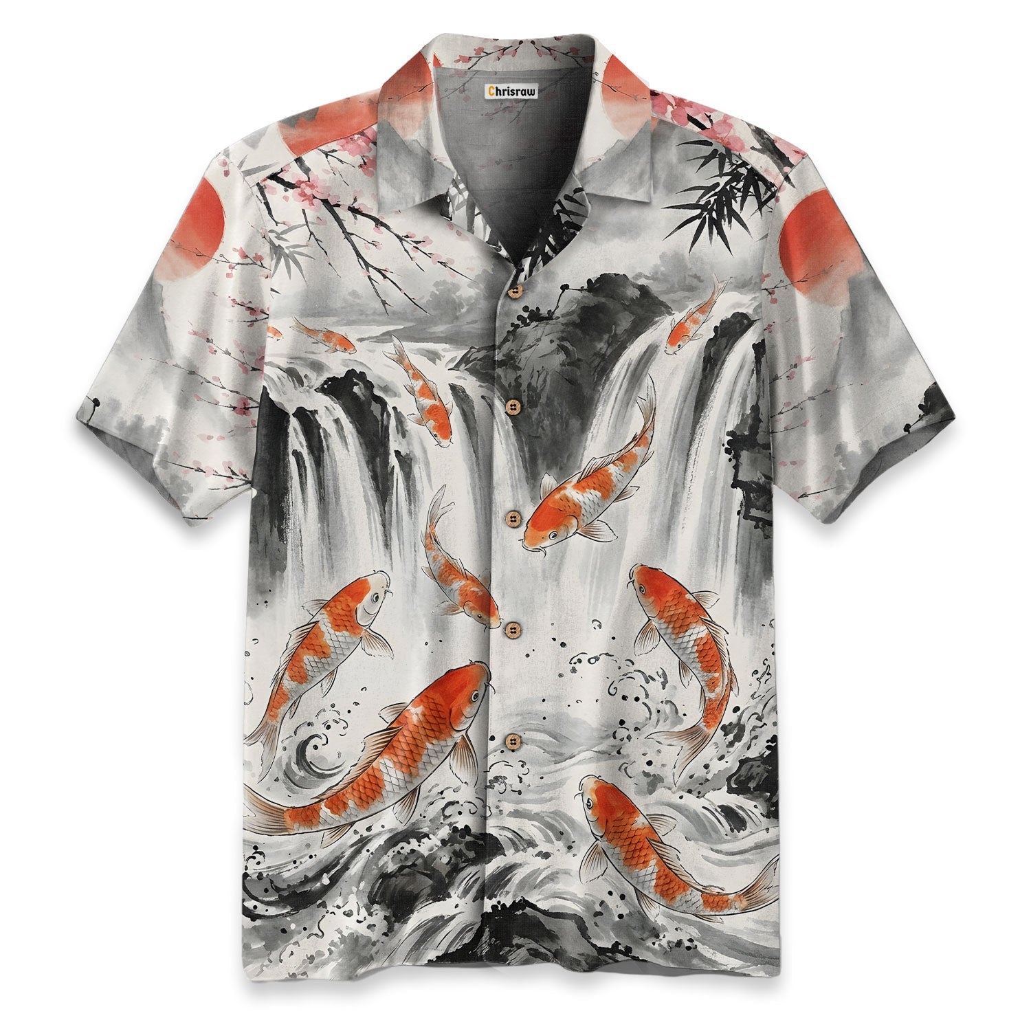 Dance Of The Koi Hawaiian Shirt