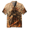 Demon Blade Samurai Hawaiian Shirt