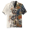 Octopus with Flowers and Clouds Hawaiian Shirt