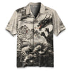 Fight Between Dragon And Tiger Hawaiian Shirt